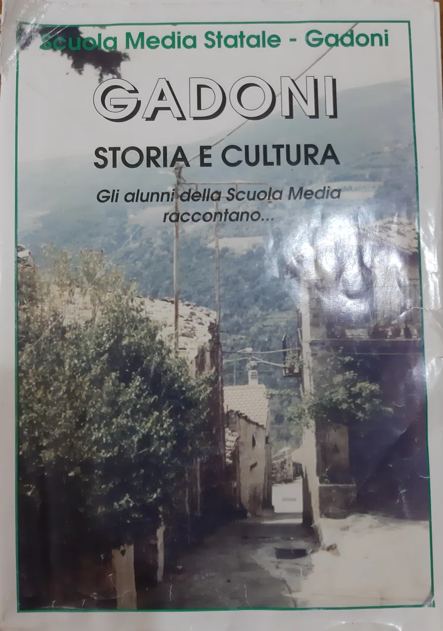 Copertina di Gadoni. Storia e cultura. Gli alunni della Scuola Media raccontano…